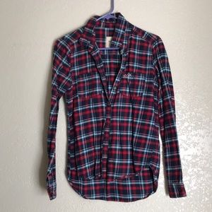 🎄(3 for $20) Hollister flannel